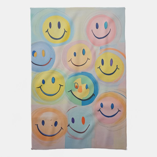 Paño De Cocina Whimsy Grin (Vertical)