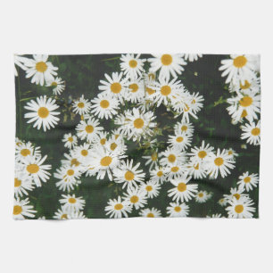 Paño De Cocina White Oxeye Daisy, Moon Daisy Meadow