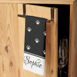 Paño De Cocina White Paws Personalizados