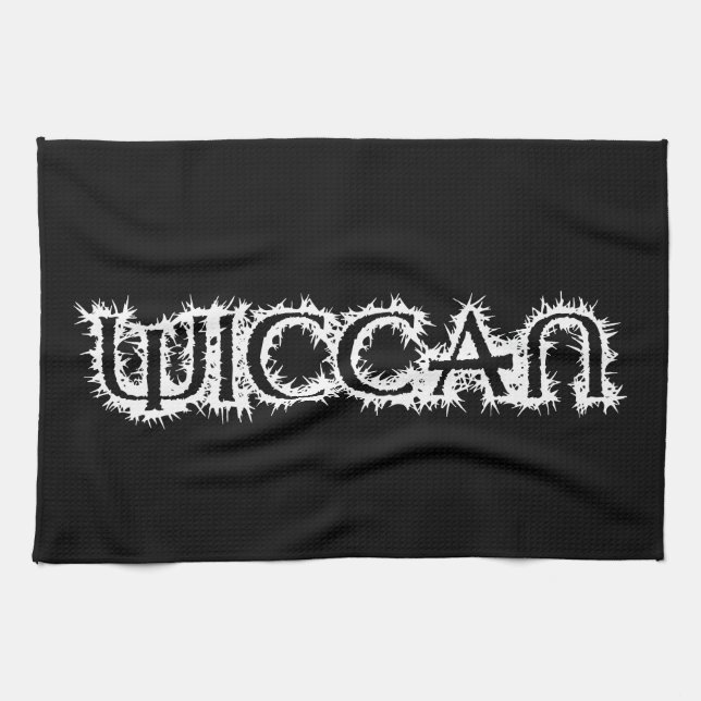 Paño De Cocina Wiccan (Horizontal)