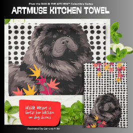 Paño De Cocina WILLEM chow negro