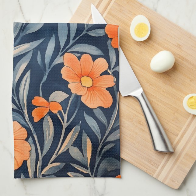 Paño De Cocina William Morris (Doblado Cuarto)