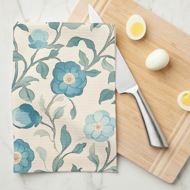 Paño De Cocina William Morris (Doblado Cuarto)