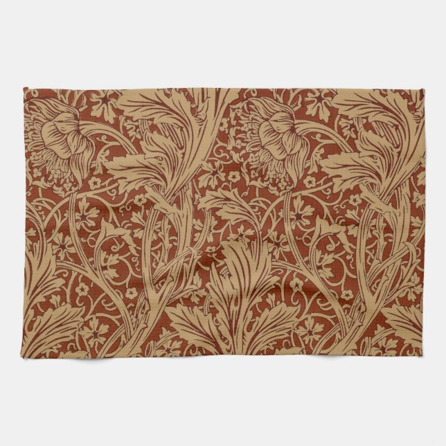 Paño De Cocina William Morris Arcadia Floral Garden Classi (Horizontal)