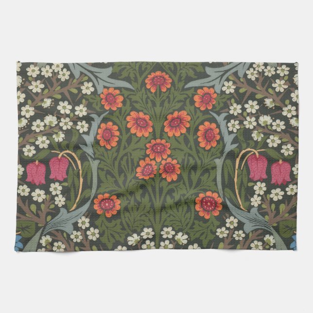 Paño De Cocina William Morris Blackthorn Garden Flower Classic (Horizontal)