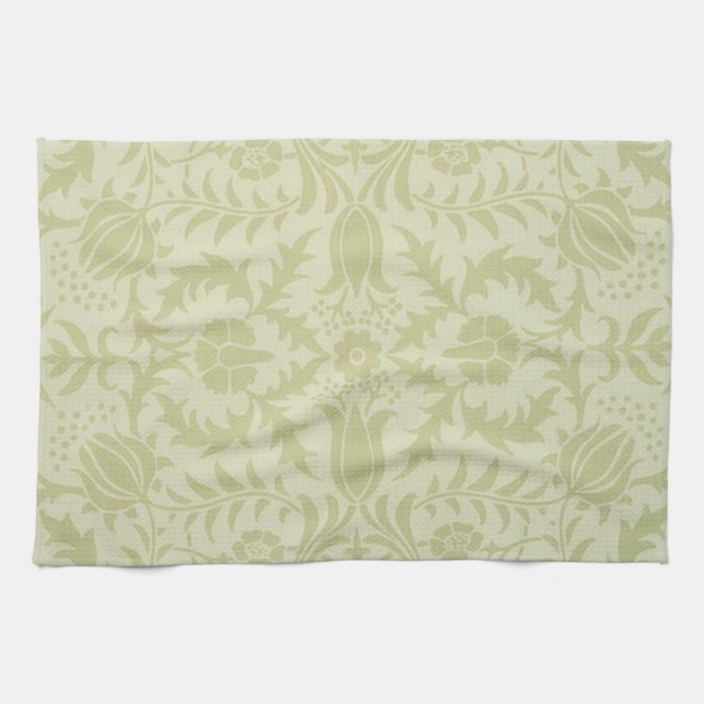Paño De Cocina William Morris Borage Boda Soft Green (Horizontal)