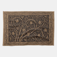William Morris Campion Cuero Repujado Damask