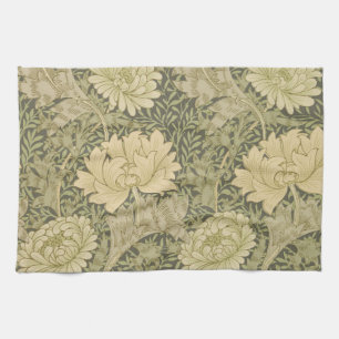 Paño De Cocina William Morris Chrysanthemum Sage Flower