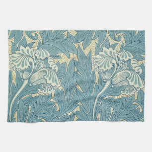 Paño De Cocina William Morris Classic Tulip Blue Floral