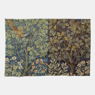 Paño De Cocina William Morris Faisán Árbol Flor