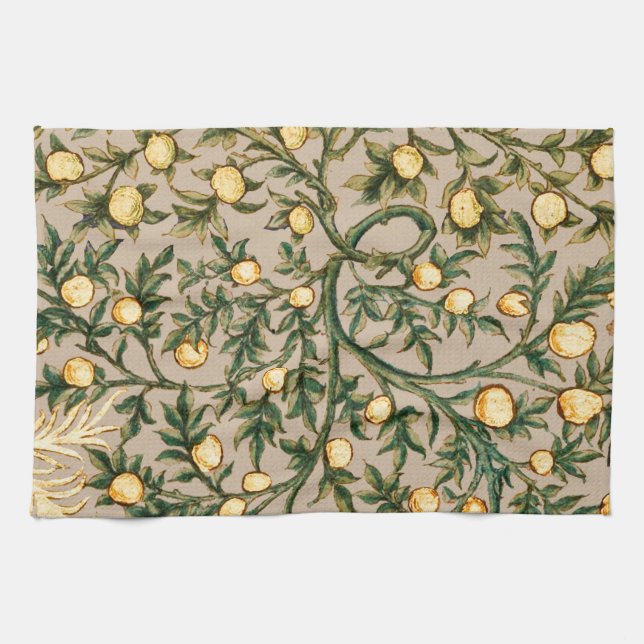 Paño De Cocina William Morris Floral Fruit Garden Flower Classic (Horizontal)