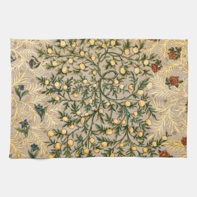 Paño De Cocina William Morris Floral Fruit Garden Flower Classic (Horizontal)
