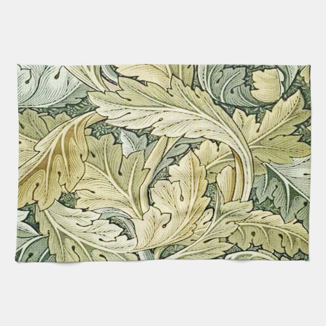 Paño De Cocina William Morris, nouveau del arte, original, (Horizontal)