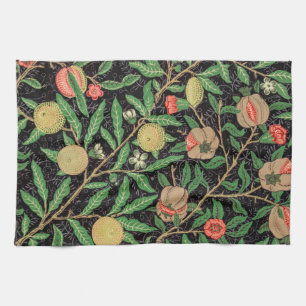 Paño De Cocina William Morris, patrón de fruta,