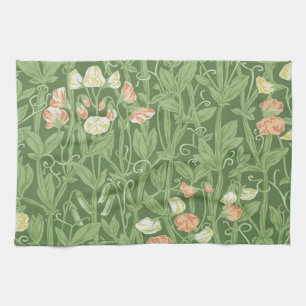 Paño De Cocina William Morris Sweet Pea Floral Design