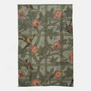 Paño De Cocina William Morris Trellis Wallpaper Art