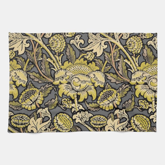 Paño De Cocina William Morris Wey Floral Wallpaper (Horizontal)