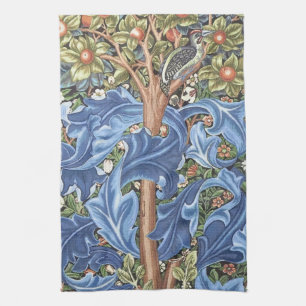Paño De Cocina William Morris Woodpecker Tapestry Floral Vintage