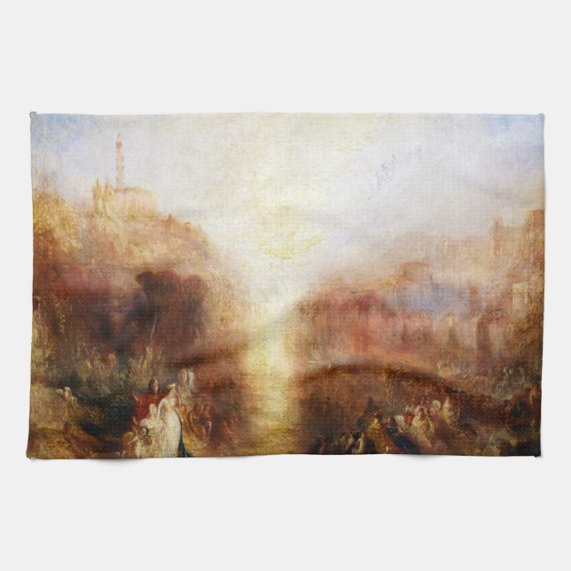 Paño De Cocina William Turner - La visita a la tumba (Horizontal)