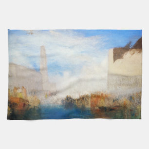 Paño De Cocina William Turner - Venecia, la Piazzetta