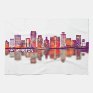 Paño De Cocina Wilmington Delaware Skyline