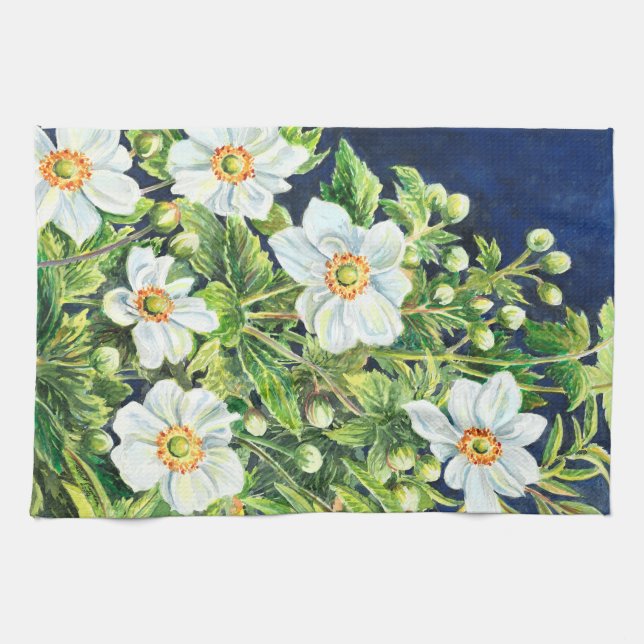 Paño De Cocina Windflowers de Tahlia: (Horizontal)