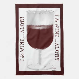 Paño De Cocina Wine Alot