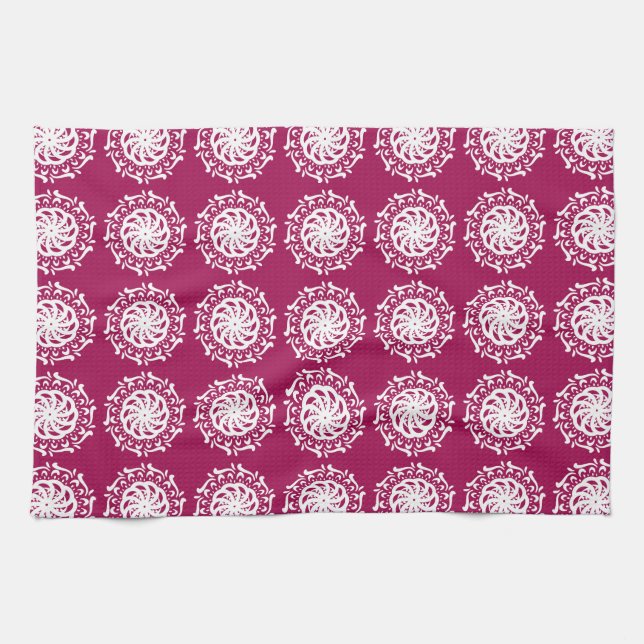Paño De Cocina Wine Mandala (Horizontal)