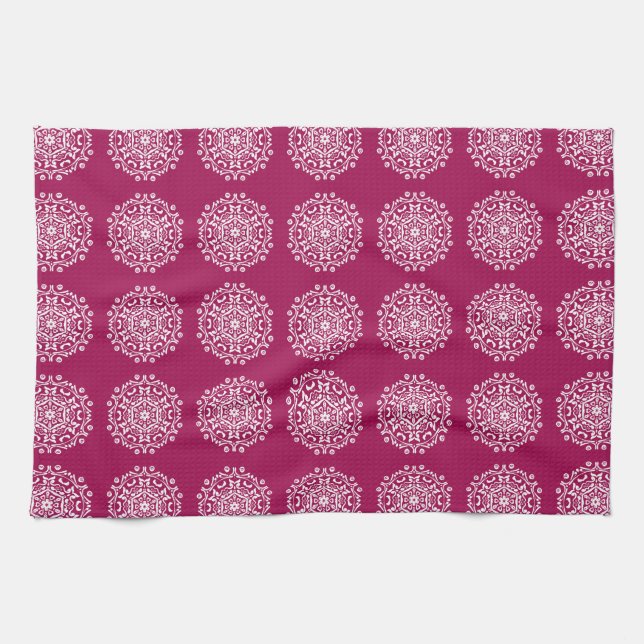 Paño De Cocina Wine Mandala (Horizontal)