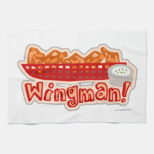 Paño De Cocina Wingman fresco del ala de pollo