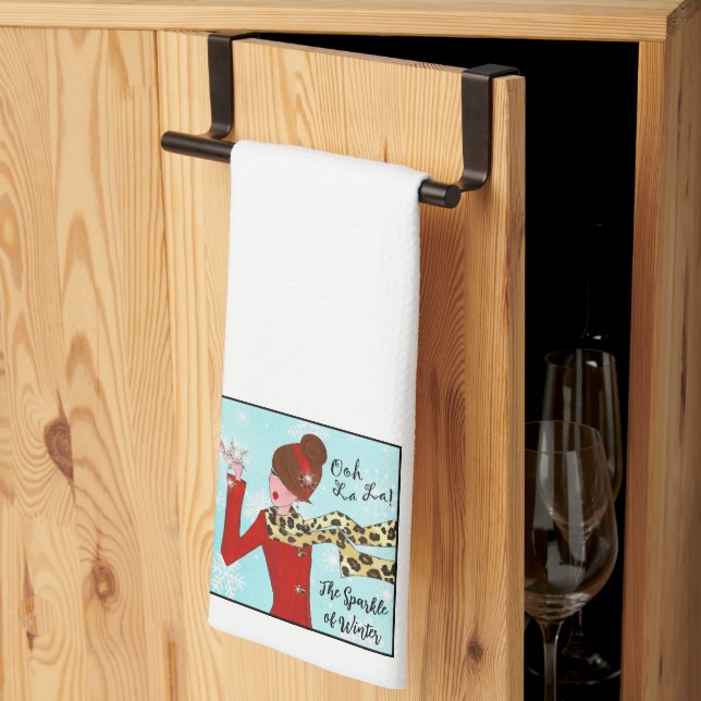 Paño De Cocina "Winter Magic" DIVA Kitchel (Pliegue de tercios)