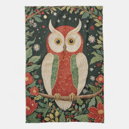 Paño De Cocina Wise Winter Watcher