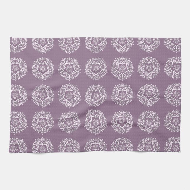 Paño De Cocina Wisteria Mandala (Horizontal)