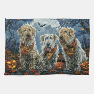 Paño De Cocina Wolfhound Halloween Spooky