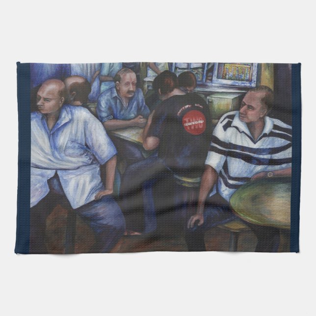 Paño De Cocina Y... se casó con el Mailman (Horizontal)