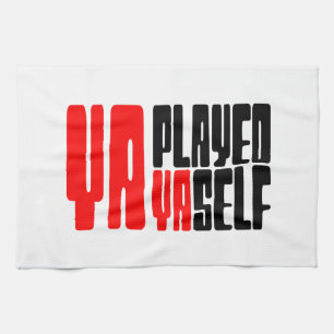 Paño De Cocina Ya jugó con Yaself