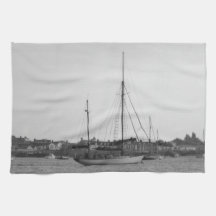 Yate de madera clásico