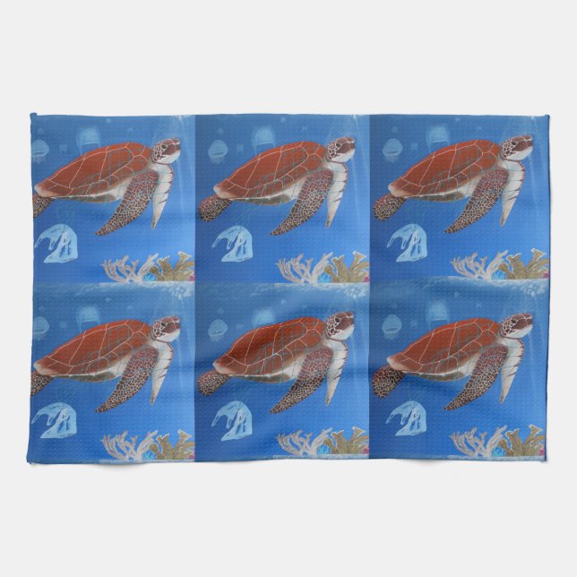 Paño De Cocina Yayoi Kusama (Horizontal)