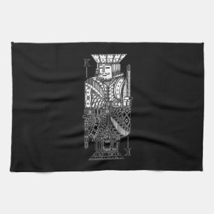 Paño De Cocina Ying Yang King