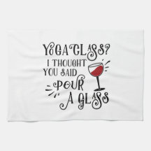 Yoga Class? Pour a Glass