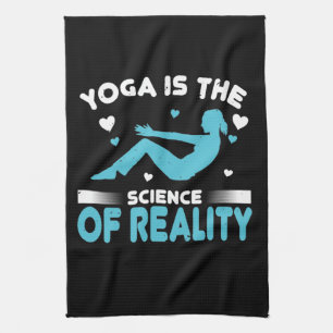 Paño De Cocina Yoga Es La Ciencia De La Realidad