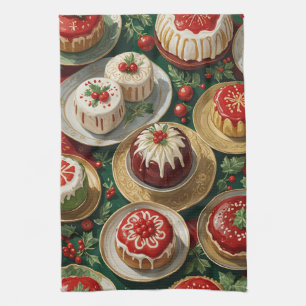 Paño De Cocina Yuletide Feast