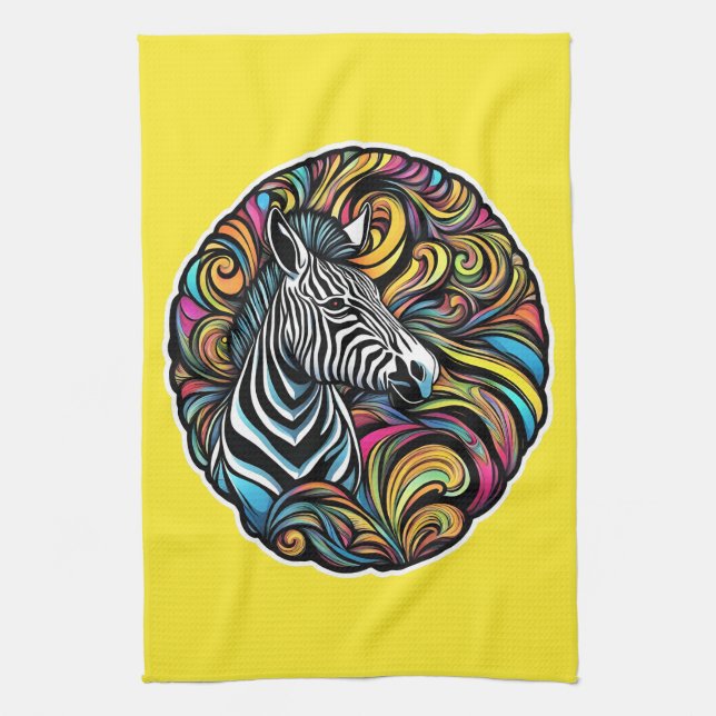 Paño De Cocina Zebra 1 (Vertical)