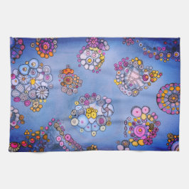 Paño De Cocina Zen del mar de la alergia