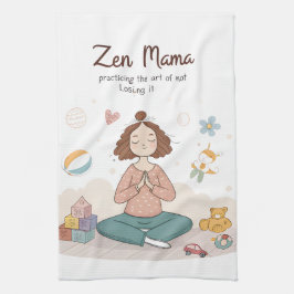 Paño De Cocina Zen Mama Calm Motherhood Art