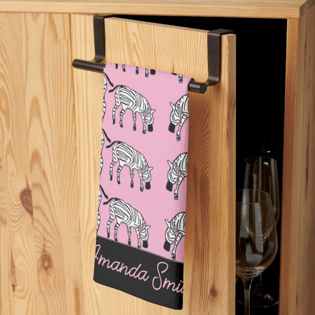 Paño De Cocina Zenbras keniano asombroso y feliz (Pliegue de tercios)