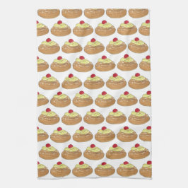 Paño De Cocina ZEPPOLE Alimento de pastelería de pasta frita de p