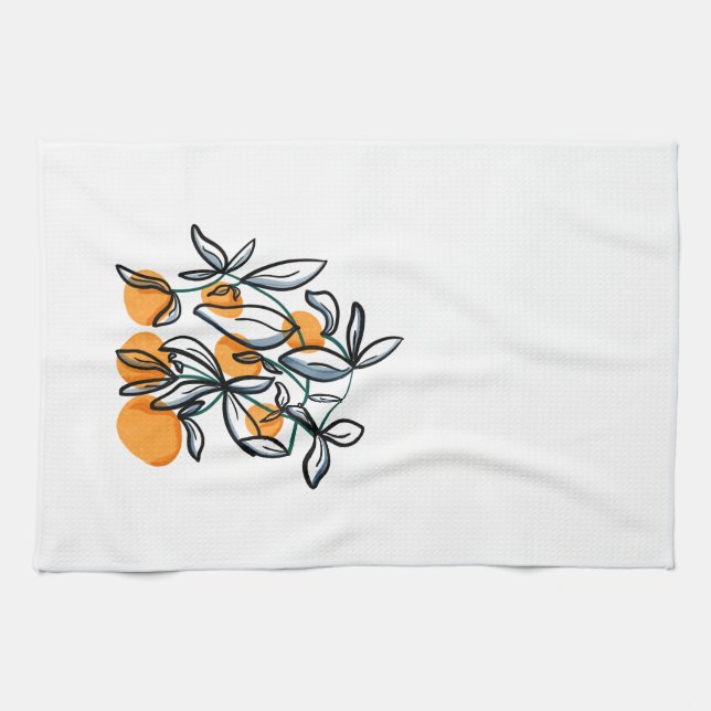 Paño De Cocina Zesty Orange (Horizontal)