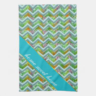 Paño De Cocina Zigzag del vitral