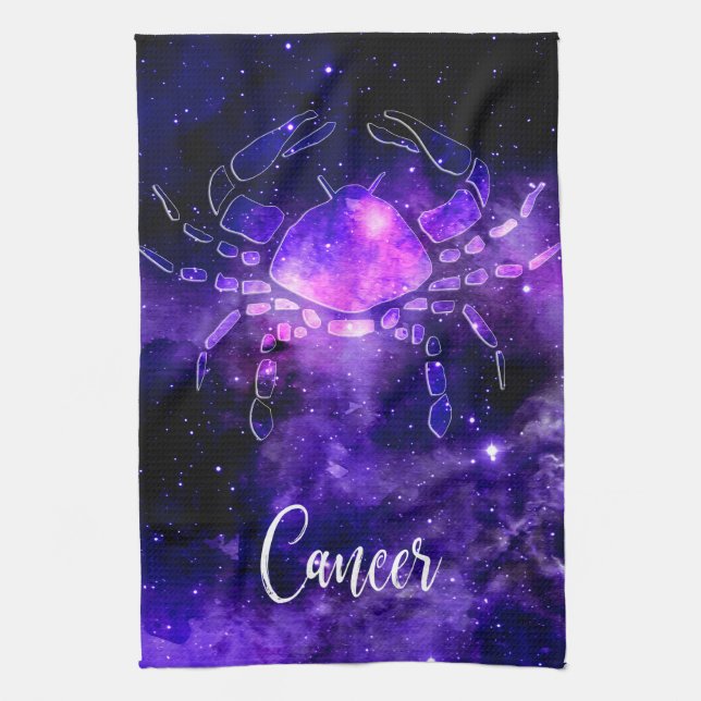 Paño De Cocina Zodiac : Cáncer (Vertical)